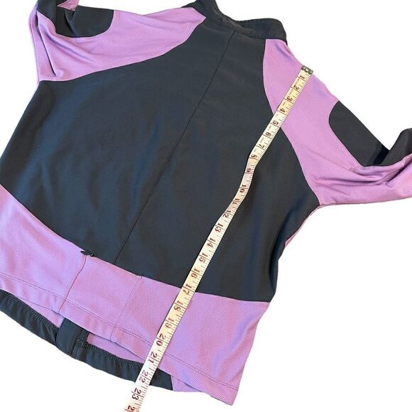 Nike Dri-fit Grey Lavender Running Jacket - Girls Large (12-14) - Picture 6 of 10